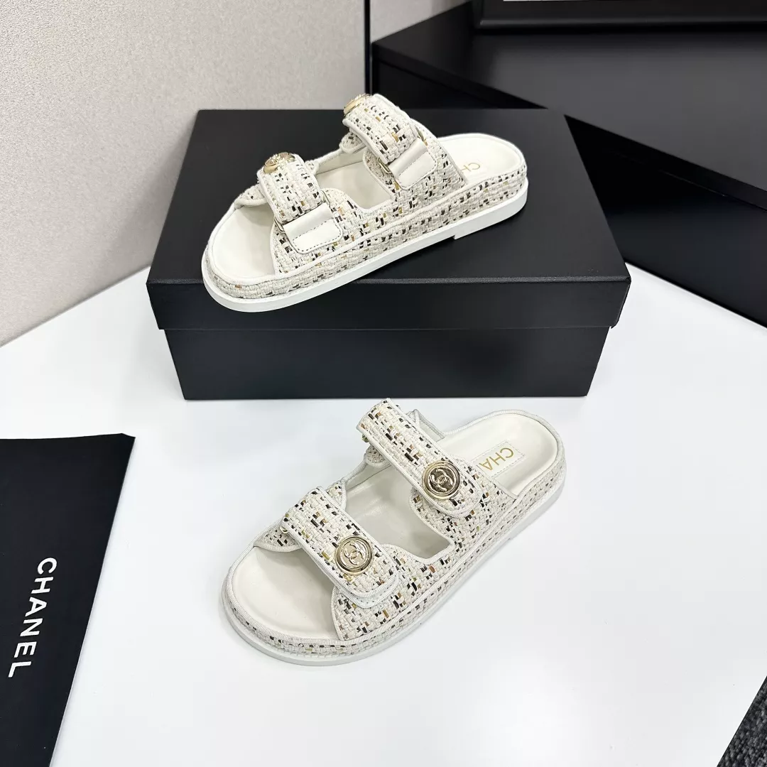 chanel chaussons pour femme s_12a22a1